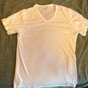 Calvin Klein White V-Neck T-Shirt